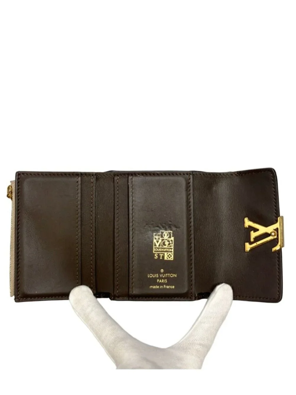 Louis Vuitton Trifold Wallet Portefeuille Capucines XS